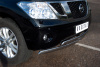 Фото Защита переднего бампера d75/42х75/42 овалы NISSAN Patrol 2010-2013