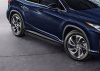 Фото Пороги алюминиевые Rival "Black" для Lexus RX 2015-
