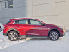 Пороги труба 75х42 овал с проступью INFINITI QX30 2016