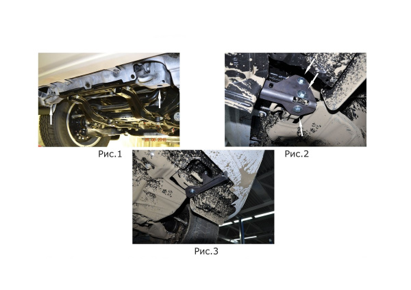 Фото Защита переднего бампера d76+d57 Toyota Hilux 2015-