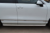 Пороги труба d42 с листом (лист алюм,проф.нерж)(вариант 1) VOLKSWAGEN Touareg 2010-2013
