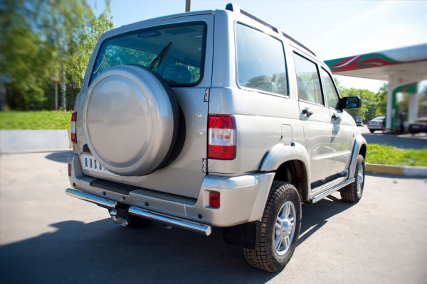 Фото Пороги труба d63 (вариант 3) UAZ Patriot 2005-2013