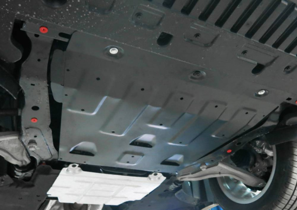 Фото Защита картера и КПП Автоброня для Ford Mondeo, 2,5; 2,0(199hp) 2015-