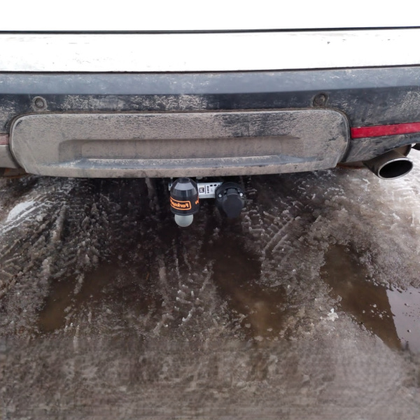 Фаркоп Мотодор с оцинкованным шаром на Ford Explorer V (2010-2019)