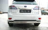 Фото Защита заднего бампера d76/42 Lexus RX270/350/450 2009-2012