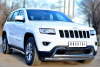 Фото Защита порогов d63 (вариант 1) (секции) JEEP Grand Cherokee 2013-