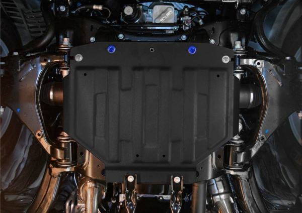 Фото Защита картера Автоброня для Toyota LC200, V - 4,5TD; 4,6; 4,7 2007-2015 2015-, часть 2