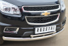 Фото Защита переднего бампера d76 (дуга) d42 (дуга) CHEVROLET Trailblazer 2012-