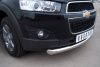 Фото Защита переднего бампера d76 (дуга) CHEVROLET Captiva 2011-2013