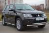 Защита переднего бампера d63/42 (дуга) SUZUKI Grand Vitara 5 дв. 2012-2016