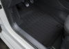 Коврики салона литьевые Rival для Volkswagen Polo седан 2009-н.в., резина, с крепежом, с перемычкой, 5 шт., 65804001
