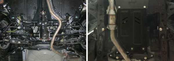 Фото Защита КПП Автоброня для Subaru Outback, V -2,5 2015-