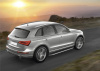 Пороги алюминиевые Rival "Premium" для Audi Q5 2008-2012-2017