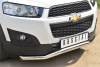 Фото Защита переднего бампера d63 (волна) CHEVROLET Captiva 2013-2016