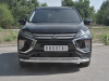 Защита переднего бампера d63 секции MITSUBISHI ECLIPSE CROSS 2018-
