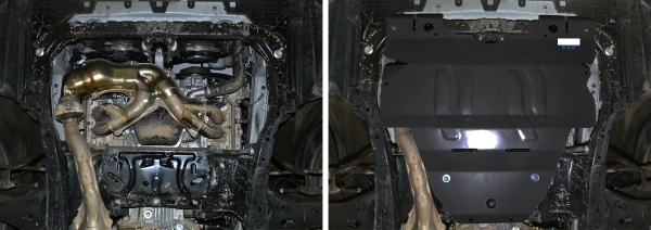 Фото Защита картера Автоброня для Subaru Legacy 2019-