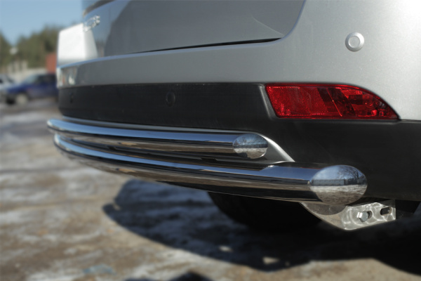 Фото Защита заднего бампера d63 (дуга) d42 (дуга) GREAT WALL Hover H3 2014-