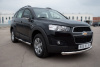 Фото Защита переднего бампера d76 (дуга) CHEVROLET Captiva 2011-2013