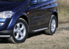 Фото Пороги алюминиевые Rival "Bmw-Style" для Ssang Yong Kyron 2007-