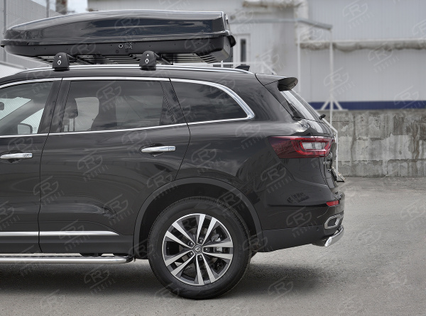 Фото Защита заднего бампера d75х42 дуга RENAULT KOLEOS 2017-