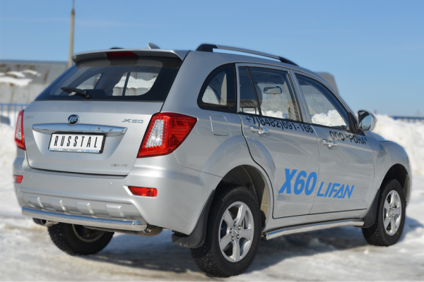 Фото Защита заднего бампера d76 (дуга) LIFAN X60 2011-2016