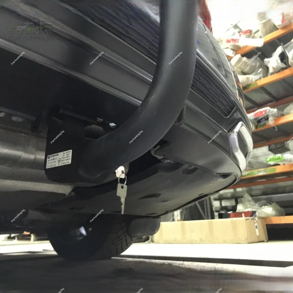 Фаркоп Steinhof (Польша) «быстросъемный на ключ» для Audi A6 V «C8» (2018-) "седан/ универсал"