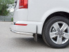 Фото Защита заднего бампера уголки d42 секция VOLKSWAGEN Caravella Transporter T6 2016 (длинная база)