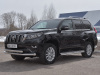 Фото Защита переднего бампера d76 секции-d75х42 дуга TOYOTA LC PRADO 150 2017-