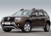 Защита переднего бампера d57 волна Renault Duster 2015-