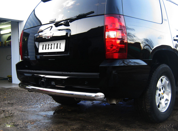 Фото Защита заднего бампера d76 CHEVROLET Tahoe 2006-2012