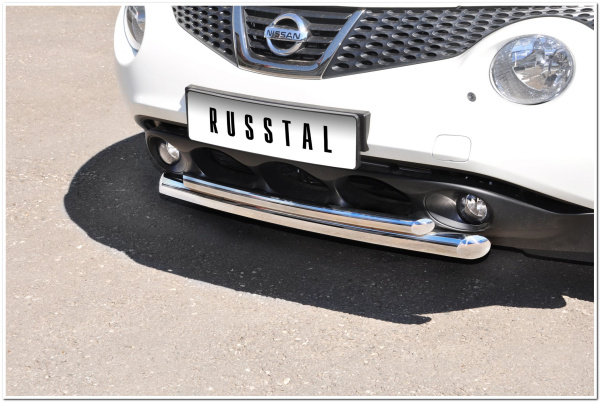 Фото Защита переднего бампера d63/42 NISSAN Juke 4X2 2010-2014