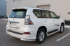 Фото Защита заднего бампера уголки d76(секции) LEXUS GX 460 2014-