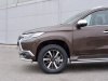 Фото Защита переднего бампера d63 секция MITSUBISHI PAJERO SPORT 2016