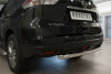 Фото Защита заднего бампера d63 (дуга,средняя часть) NISSAN X-Trail 2015-2017