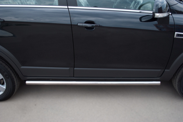 Фото Пороги труба d63 (вариант 3) CHEVROLET Captiva 2011-2013