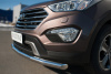 Фото Защита переднего бампера d63 (секции) HYUNDAI SANTA FE GRAND 2014-2015