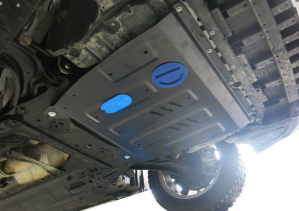 Фото Защита картера и КПП Автоброня для Nissan Tiida V-1,6 АКП 2015-