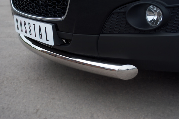 Фото Защита переднего бампера d76 (дуга) CHEVROLET Captiva 2011-2013