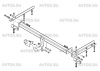 Фаркоп AvtoS для CHEVROLET Aveo (2012-2016)