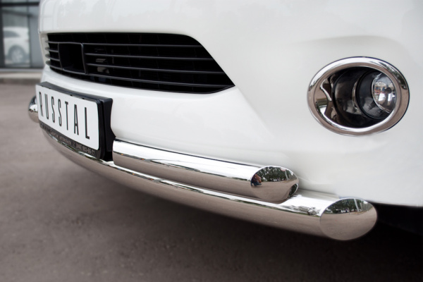 Фото Защита переднего бампера d76 63х2 INFINITI QX 56 2010-2014