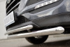Фото Защита переднего бампера Ф63 дуга-Ф42 дуга HYUNDAI Tucson 2015-2017