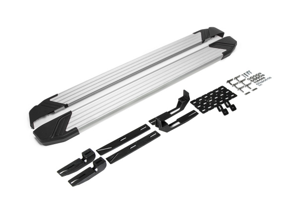 Фото Порог-площадка "Silver" Toyota Rav 4 2015-