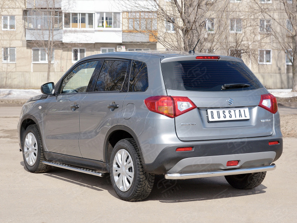 Фото Защита заднего бампера d63 секции SUZUKI VITARA 2015-