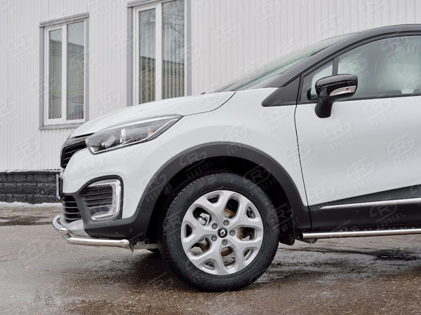 Фото Защита переднего бампера d42 секция-d42 дуга RENAULT KAPTUR 2016