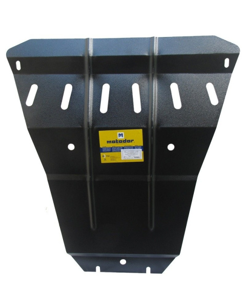 Фото Защита Motodor для картера, радиатора и кпп (две части) Ssang Yong Rexton (2006-2013)