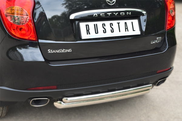 Фото Защита заднего бампера d63/42 SSANG ACTYON 2010-2013