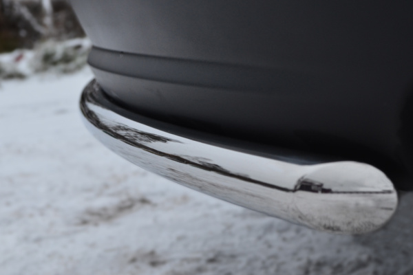 Фото Защита заднего бампера d42 (дуга) MAZDA CX-5 2011-2016