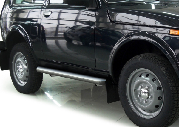 Фото Защита порогов d57 Lada 4х4 3d 1995-