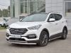 Фото Защита переднего бампера d63 секция HYUNDAI SANTA FE PREMIUM 2015-2017