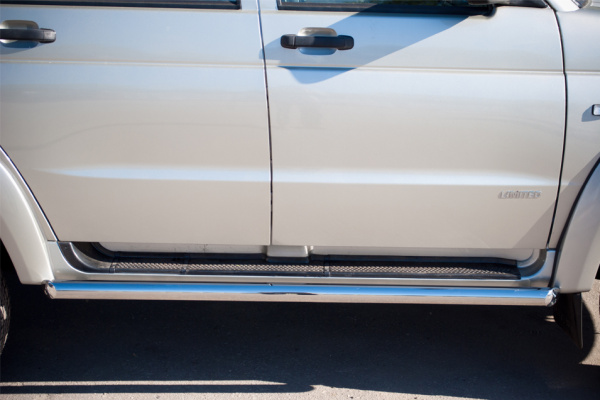 Фото Пороги труба d63 (вариант 1) UAZ Patriot 2005-2013